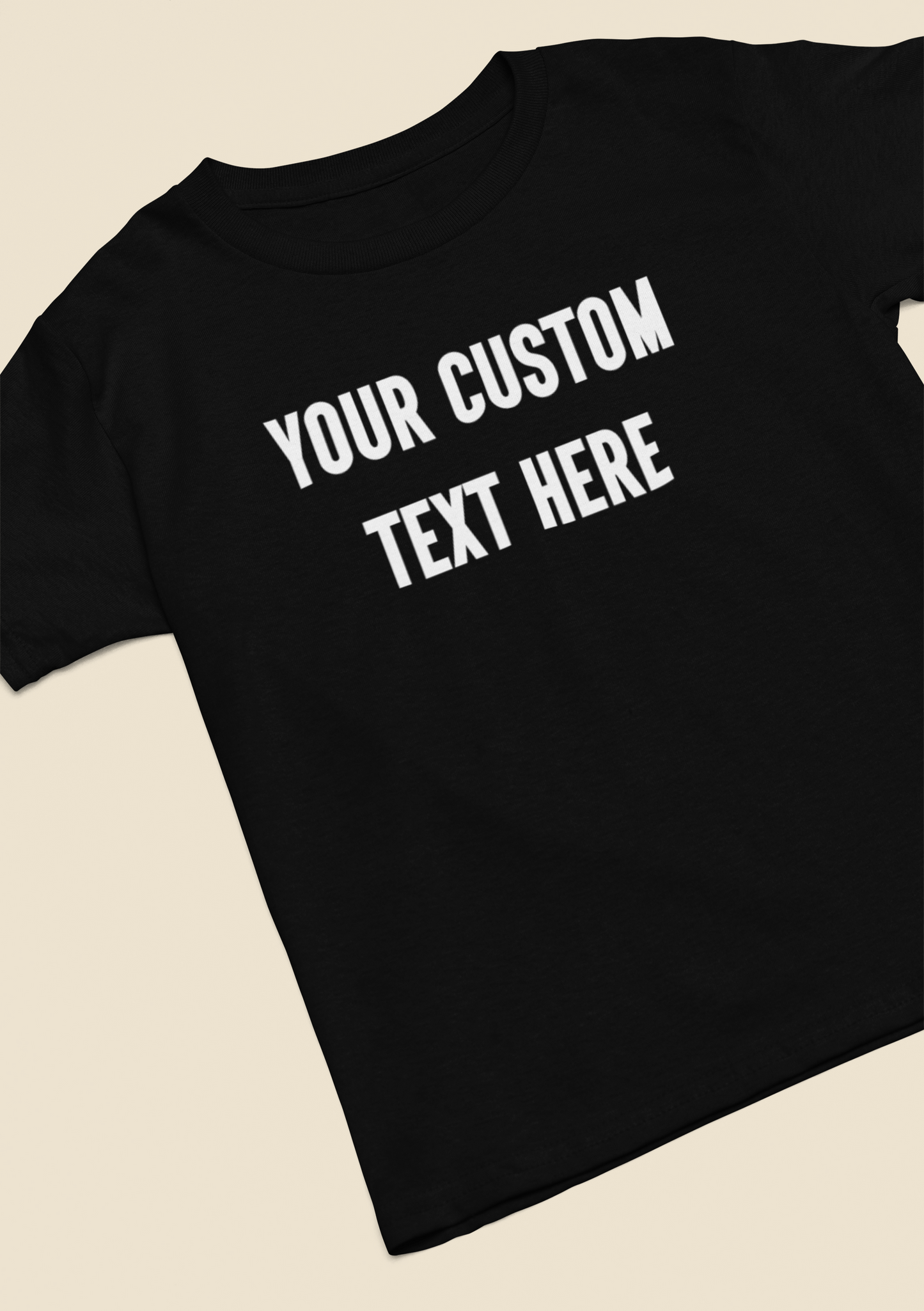 Custom Text Tee